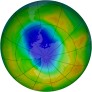 Antarctic Ozone 2002-10-23